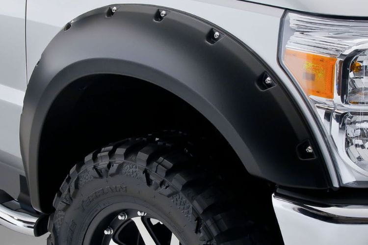 Husky Liner Pocket Style fender flares 2802931 for 2011-2016 Ford F250/F350 Superduty durable custom truck fender flares