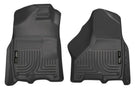 Husky Liners 18001 Dodge Ram 2500/3500 2010 Weatherbeater Front Floor Liner - Black