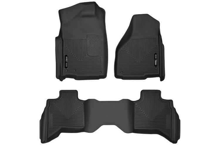 Husky Liners 53628 Dodge Ram 2500/3500 2003-2019 X-Act Contour Front & 2nd Seat Floor Liner Black