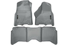 Husky Liners 99002 Dodge Ram 2500/3500 2010 Weatherbeater Front & 2nd Seat Floor Liner - Grey