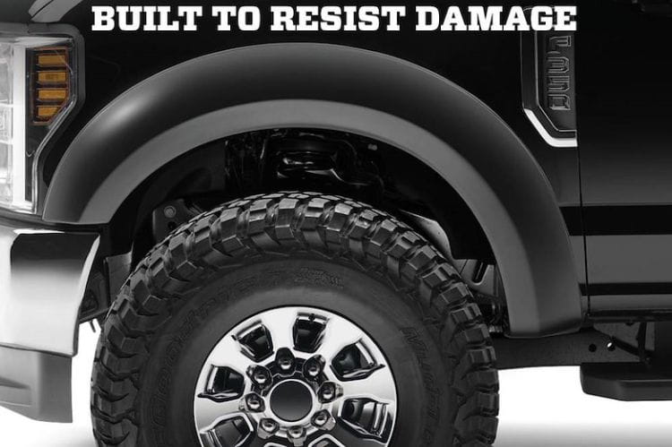 Husky Liners Extend-A-Fender flares 2804988 for 2020-2026 GMC Sierra 2500HD/3500HD durable Husky Liners fender flares