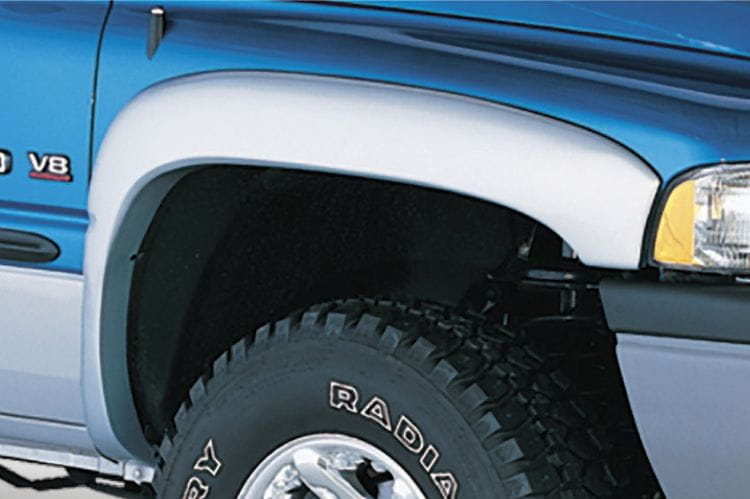 Husky Liners OE-Style truck fender flares 2805903 for 1994-2001 Dodge Ram 1500 durable ram truck fender flares black finish