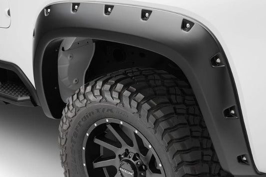Husky Liners Pocket Style fender flares 2804982 for 2020-2026 Chevy Silverado 2500HD/3500HD durable heavy duty truck flares