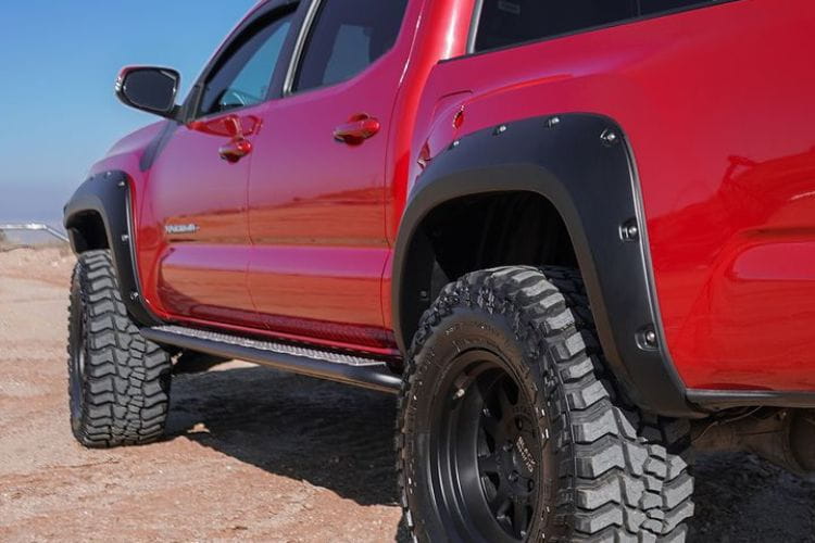 Husky Liners Pocket Style fender flares 2804982 for 2020-2026 Chevy Silverado 2500HD/3500HD durable heavy duty truck flares
