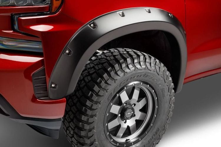 Husky Liners Pocket Style fender flares 2804992 for 2019-2026 Chevy Silverado 1500 durable Chevy Silverado fender flares