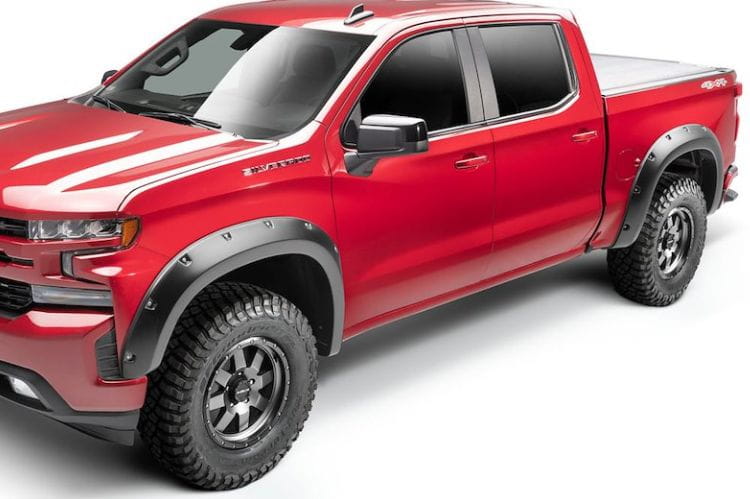 Husky Liners Pocket Style fender flares 2804992 for 2019-2026 Chevy Silverado 1500 durable Chevy Silverado fender flares