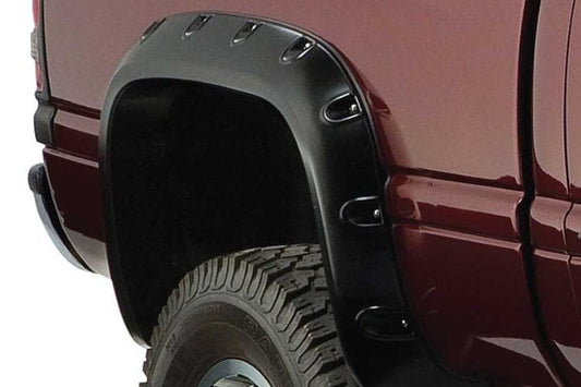 Husky Liners Pocket Style fender flares 2805908 for 1994-2002 Dodge Ram 2500/3500 durable truck fender flares black finish