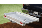 Husky Towing 88133 trailer hitch cargo carrier with ramp aluminum wheelchair carrier