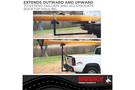 Husky Cargo Helper Bed Extender 944H, heavy duty truck bed extender for carrying extra cargo