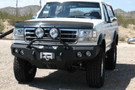 Iron Bull Front Bumper #1 for 1992–1996 Ford Bronco, showcasing a rugged and durable Ford Bronco front bumper replacement designed for strength and off-road protection