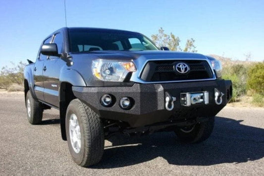 Iron Bull front bumper #53 for 2012–2015 Toyota Tacoma featuring rugged construction and an aftermarket-ready truck design