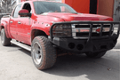 Iron Bull Off Road Front Bumper #5 for 2007-2013 Chevy Silverado 1500, premium aftermarket Chevy bumper designed for strength and off-road protection