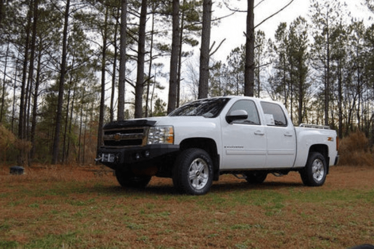 Iron Bull Off Road Front Bumper #5 for 2007-2013 Chevy Silverado 1500, premium aftermarket Chevy bumper designed for strength and off-road protection