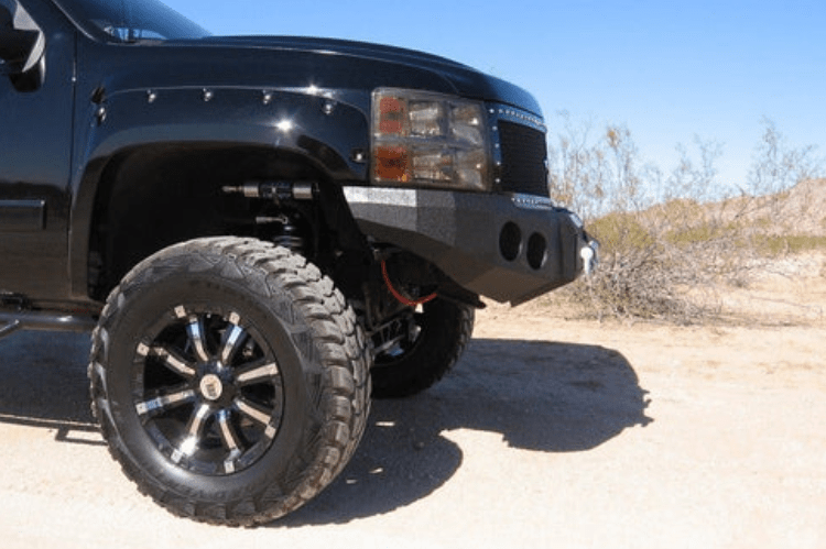 Iron Bull Off Road Front Bumper #5 for 2007-2013 Chevy Silverado 1500, premium aftermarket Chevy bumper designed for strength and off-road protection