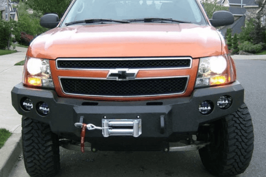 Iron Bull Off Road Front Bumper #56 for 2007-2013 Chevy Avalanche, premium aftermarket Chevy bumper designed for off road protection and durability