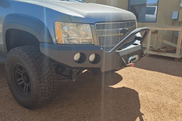 Iron Bull Off Road Front Bumper #56 for 2007-2013 Chevy Avalanche, premium aftermarket Chevy bumper designed for off road protection and durability