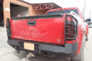 Iron Bull Rear Bumper #7 for Chevy Silverado 1500 2007-2013, heavy-duty aftermarket Chevy bumper designed for durability and a precise factory fit