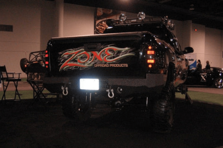 Iron Bull Rear Bumper #7 for Chevy Silverado 1500 2007-2013, heavy-duty aftermarket Chevy bumper designed for durability and a precise factory fit