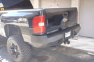Iron Bull Rear Bumper #7 for Chevy Silverado 2500/3500 2007-2013, durable aftermarket Chevy bumper built for strength and precise factory fit