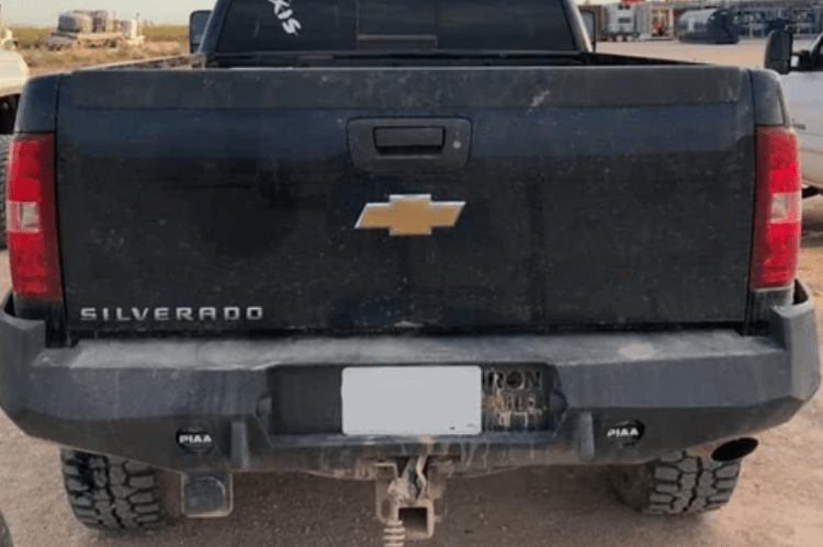 Iron Bull Rear Bumper #7 for Chevy Silverado 2500/3500 2007-2013, durable aftermarket Chevy bumper built for strength and precise factory fit