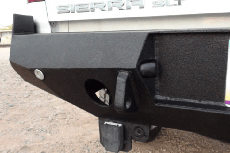 Iron Bull Rear Bumper #7 for GMC Sierra 1500 2007-2013, durable GMC Sierra custom rear bumper built for strength, protection, and perfect fit