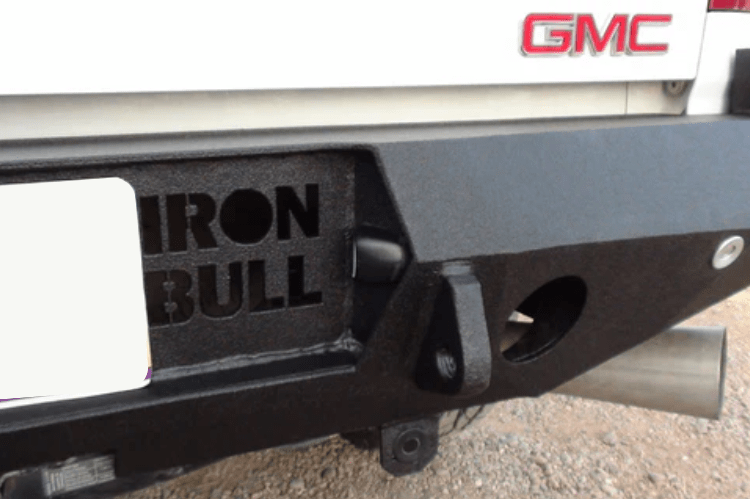 Iron Bull Rear Bumper #7 for GMC Sierra 1500 2007-2013, durable GMC Sierra custom rear bumper built for strength, protection, and perfect fit