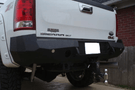 Iron Bull Rear Bumper #7 for GMC Sierra 2500/3500 2007-2013, durable GMC Sierra rear bumper replacement built for strength and perfect fit