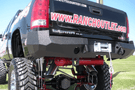Iron Bull Rear Bumper #7 for GMC Sierra 2500/3500 2007-2013, durable GMC Sierra rear bumper replacement built for strength and perfect fit