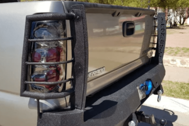 Iron Bull Aftermarket Rear Bumper #9 for Chevy Silverado 1500 1999-2007, durable aftermarket Chevy bumper built for off road strength and protection