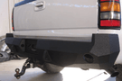 Iron Bull Aftermarket Rear Bumper #9 for Chevy Silverado 1500 1999-2007, durable aftermarket Chevy bumper built for off road strength and protection
