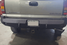 Iron Bull Aftermarket Rear Bumper #9 for Chevy Silverado 1500 1999-2007, durable aftermarket Chevy bumper built for off road strength and protection