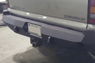 Iron Bull Aftermarket Rear Bumper #9 for Chevy Silverado 1500 1999-2007, durable aftermarket Chevy bumper built for off road strength and protection