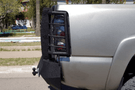 Iron Bull Aftermarket Rear Bumper #9 for Chevy Silverado 2500/3500 1999-2007, built tough for off-road performance and heavy-duty protection — a premium aftermarket Chevy bumper upgrade