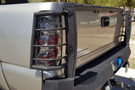 Iron Bull Aftermarket Rear Bumper #9 for Chevy Silverado 2500/3500 1999-2007, built tough for off-road performance and heavy-duty protection — a premium aftermarket Chevy bumper upgrade