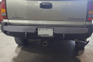Iron Bull Aftermarket Rear Bumper #9 for Chevy Silverado 2500/3500 1999-2007, built tough for off-road performance and heavy-duty protection — a premium aftermarket Chevy bumper upgrade
