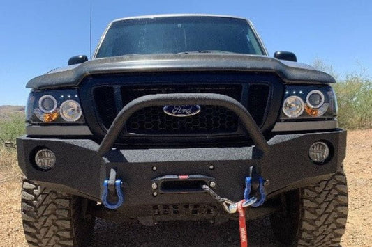 Iron Bull aftermarket front bumper #59 for 1993–1997 Ford Ranger featuring rugged construction and a custom off-road inspired design
