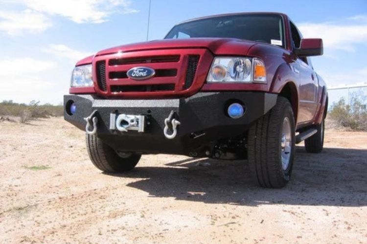 Iron Bull aftermarket front bumper #59 for 1993–1997 Ford Ranger featuring rugged construction and a custom off-road inspired design
