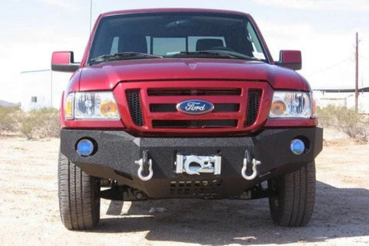 Iron Bull aftermarket front bumper #62 for 1998–2012 Ford Ranger featuring durable construction and a rugged custom truck appearance
