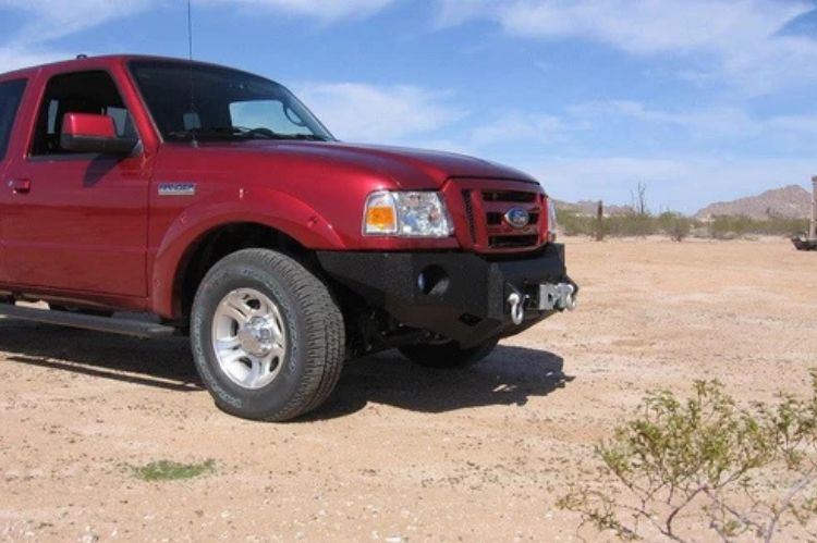 Iron Bull aftermarket front bumper #62 for 1998–2012 Ford Ranger featuring durable construction and a rugged custom truck appearance