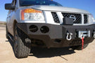 Iron Bull aftermarket front bumper #41 for 2004–2015 Nissan Titan featuring rugged construction and a bold off-road profile