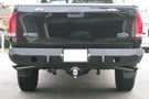 Aftermarket steel bumper #23 by Iron Bull offers maximum rear impact armor for a 1997-2003 Ford F150 off-road rig