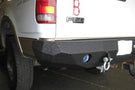 Aftermarket steel bumper #23 by Iron Bull offers maximum rear impact armor for a 1997-2003 Ford F150 off-road rig