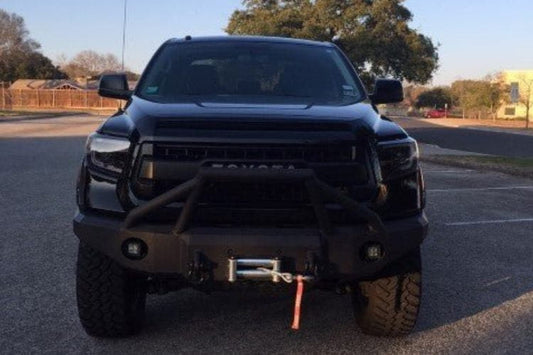Iron Bull aftermarket steel front bumper #30 for 2014–2021 Toyota Tundra with rugged protection and durable construction