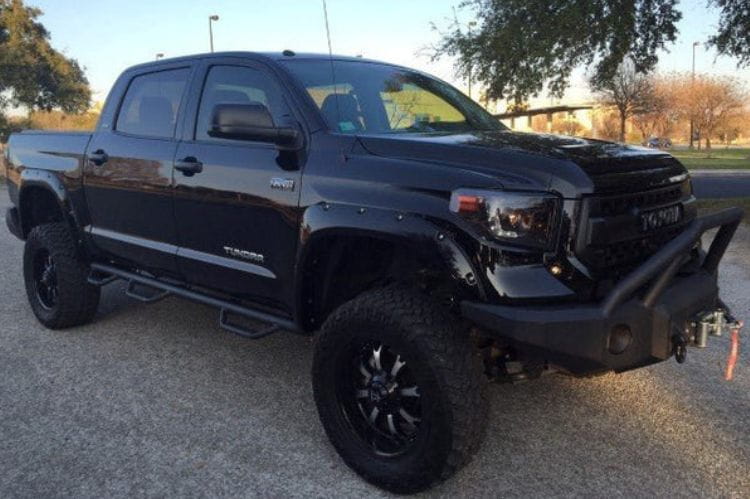 Iron Bull aftermarket steel front bumper #30 for 2014–2021 Toyota Tundra with rugged protection and durable construction
