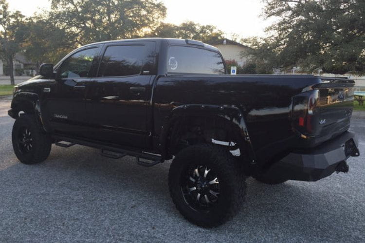 Iron Bull aftermarket steel rear bumper #31 for 2014–2021 Toyota Tundra with rugged durability and heavy-duty protection