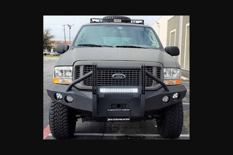 Iron Bull Bumpers Grille Guard (SP) Reaper Add-On enhancing front bumper durability and off-road capability