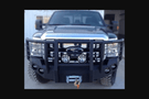 Iron Bull Bumpers Grille Guard (XD) Shredder Add-On for front bumper protection and extreme off-road performance