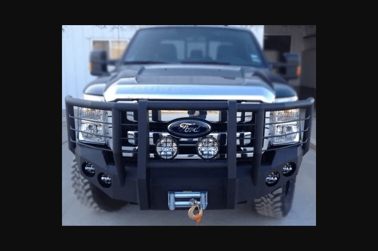 Iron Bull Bumpers Grille Guard (XD) Shredder Add-On for front bumper protection and extreme off-road performance