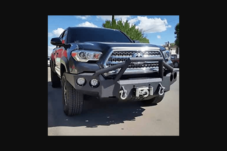 Iron Bull Bumpers front bumper grille guard Sniper 4 add-on for fearless protection and bold off-road look