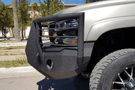 Iron Bull heavy duty front bumper for 2000-2002 Chevy Silverado 2500/3500, rugged steel design for maximum protection and upgrade